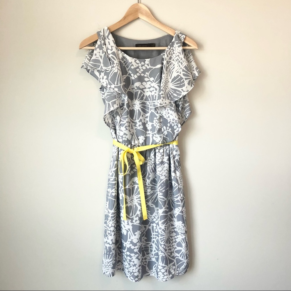 The Limited Floral Midi Shift Dress